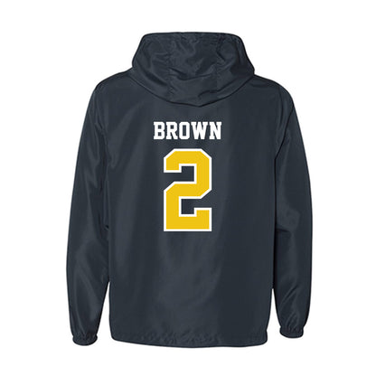 Michigan - NCAA Women's Basketball : Macy Brown - Windbreaker-1