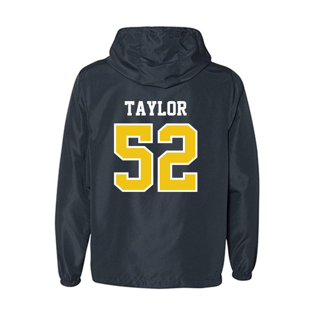 Michigan - NCAA Men's Lacrosse : Hunter Taylor - Windbreaker-1