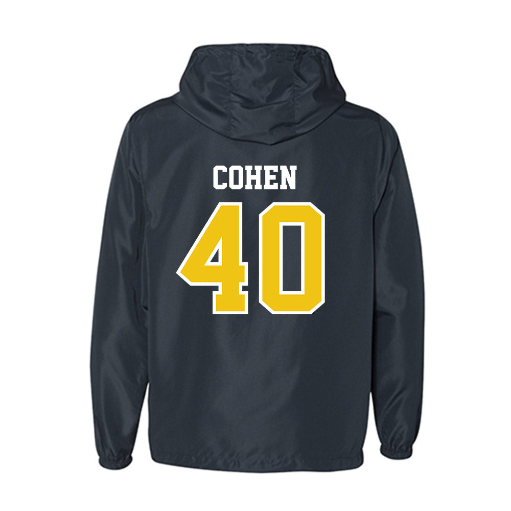 Michigan - NCAA Men's Lacrosse : Ryan Cohen - Windbreaker-1