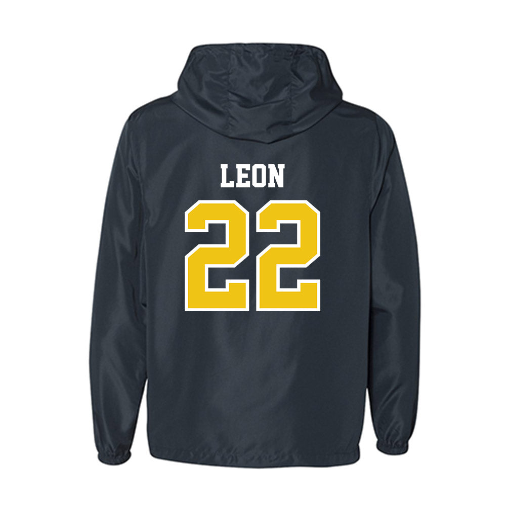 Michigan - NCAA Men's Soccer : Michael Leon - Windbreaker-1