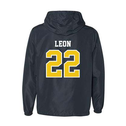Michigan - NCAA Men's Soccer : Michael Leon - Windbreaker-1