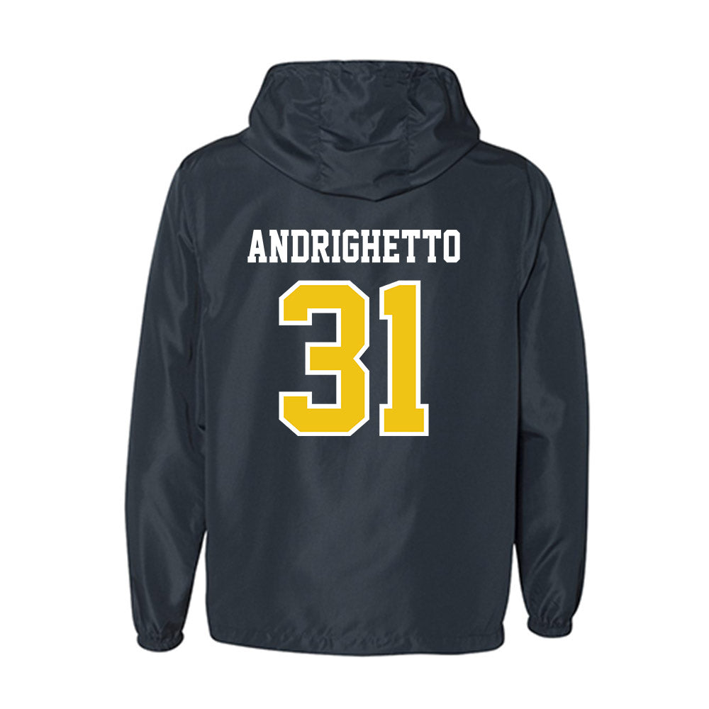 Michigan - NCAA Football : Nico Andrighetto - Windbreaker-1
