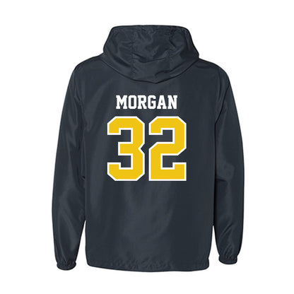 Michigan - NCAA Men's Lacrosse : John Morgan - Windbreaker-1