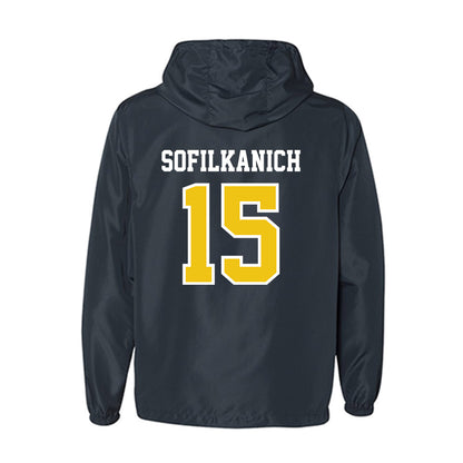 Michigan - NCAA Women's Basketball : Ashley Sofilkanich - Windbreaker-1