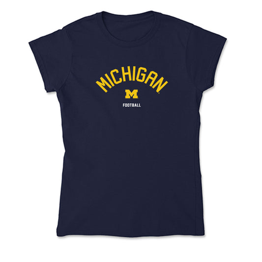 Michigan - NCAA Football : Gary Stacy - Classic Shersey Soft Style Women’s T-Shirt-0