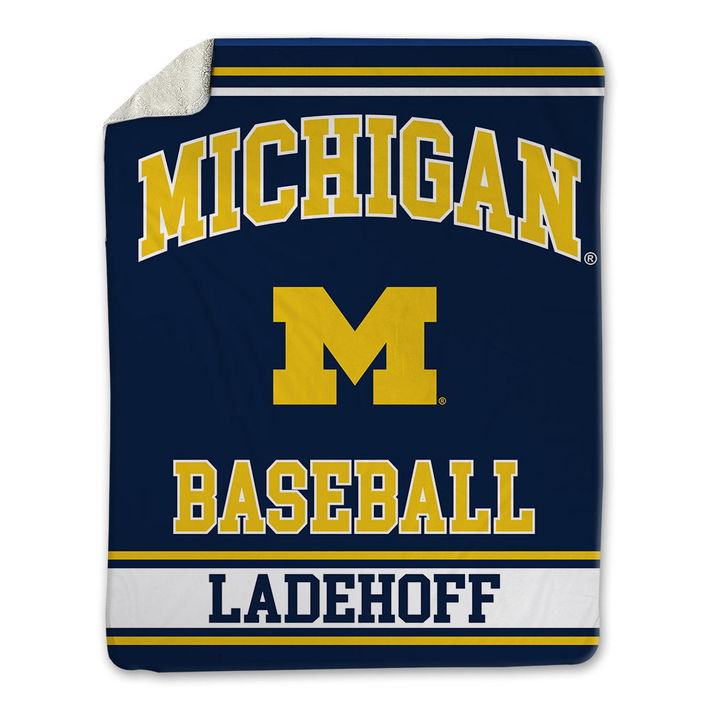 Michigan - NCAA Baseball : Cade Ladehoff - Blanket-0