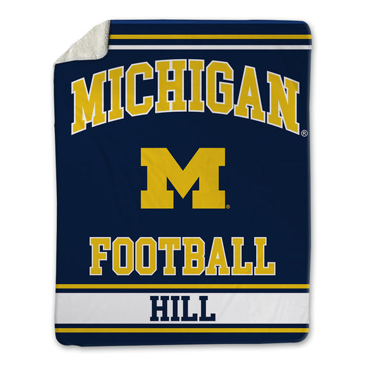 Michigan - NCAA Football : Jyaire Hill - Blanket-0