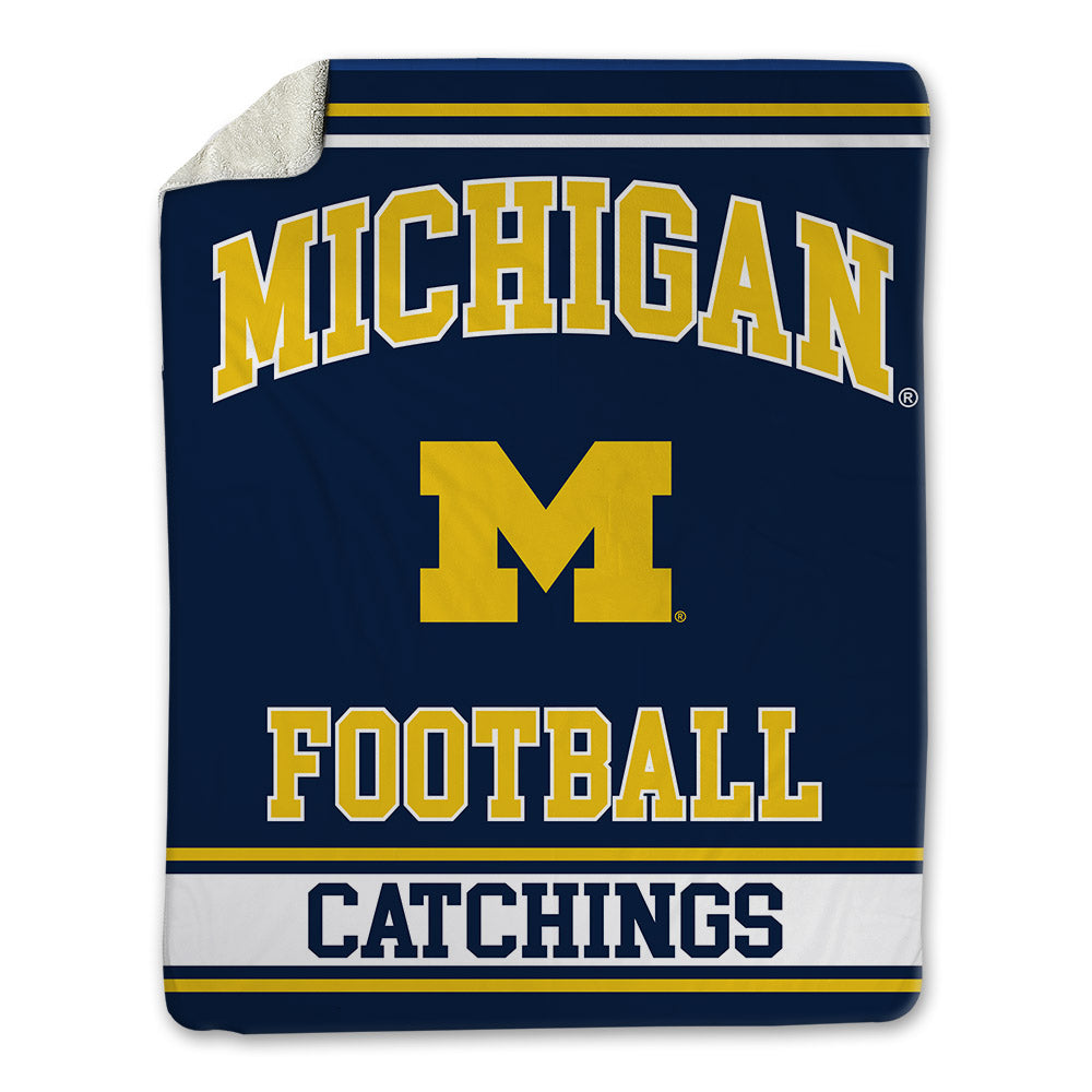 Michigan - NCAA Football : Kaden Catchings - Blanket-0