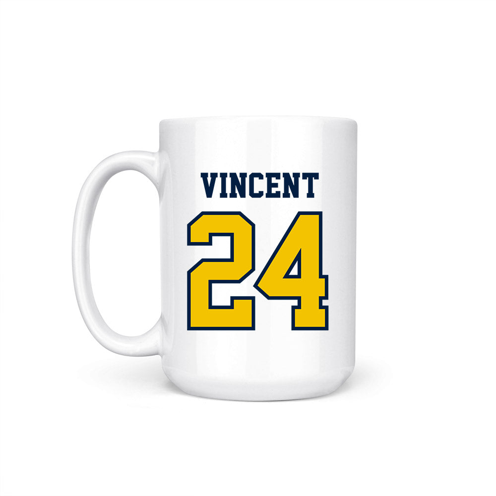 Michigan - NCAA Football : Jamarion Vincent - Coffee Mug-1