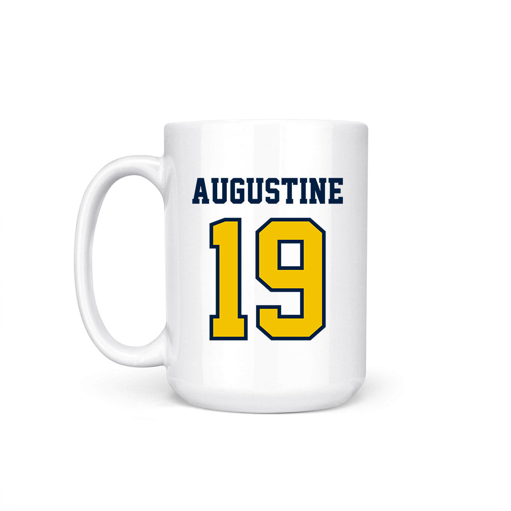 Michigan - NCAA Men's Lacrosse : Thomas Augustine - Coffee Mug-1
