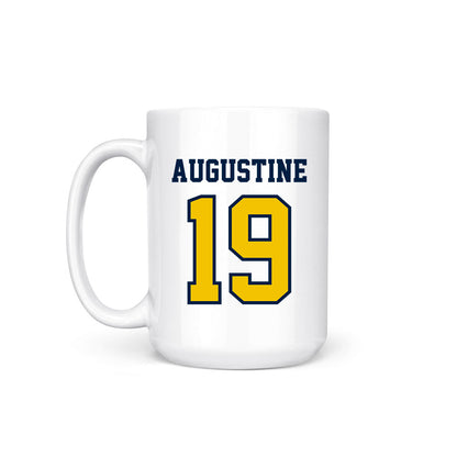 Michigan - NCAA Men's Lacrosse : Thomas Augustine - Coffee Mug-1