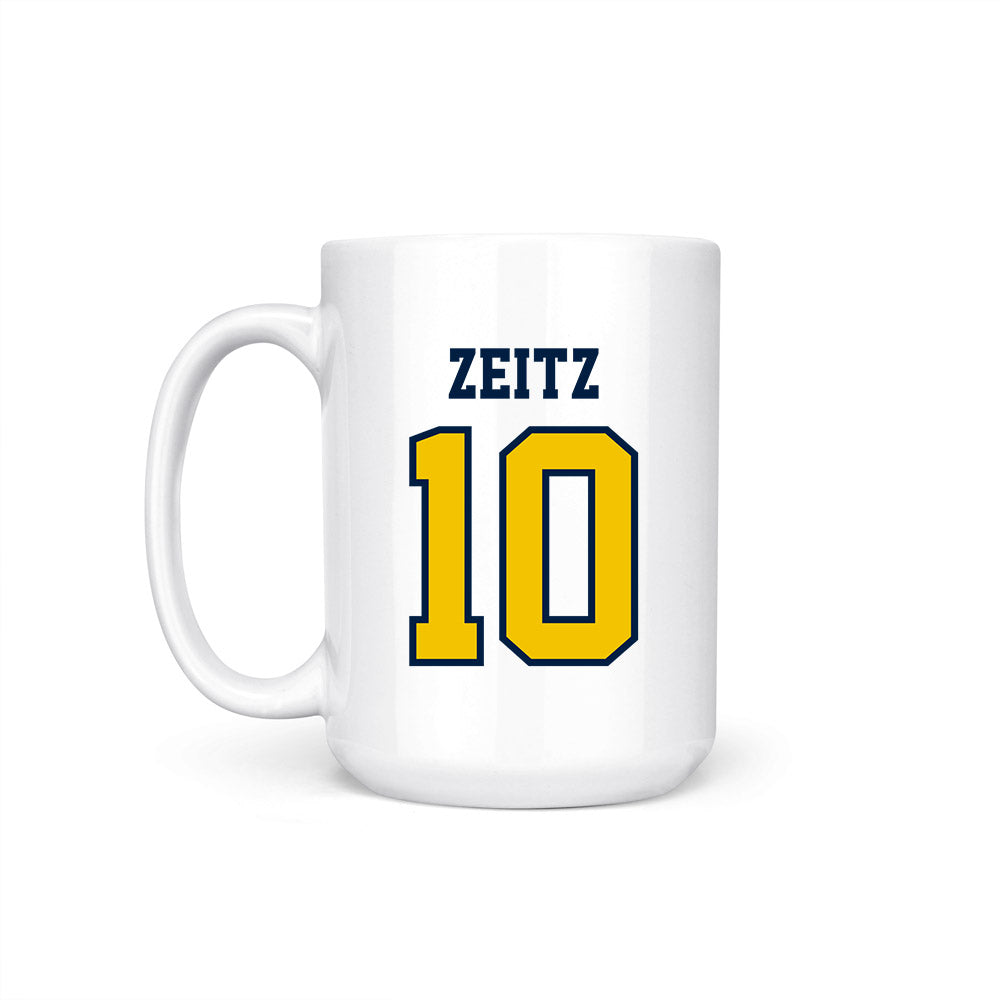 Michigan - NCAA Men's Soccer : Uriel Zeitz - Coffee Mug-1