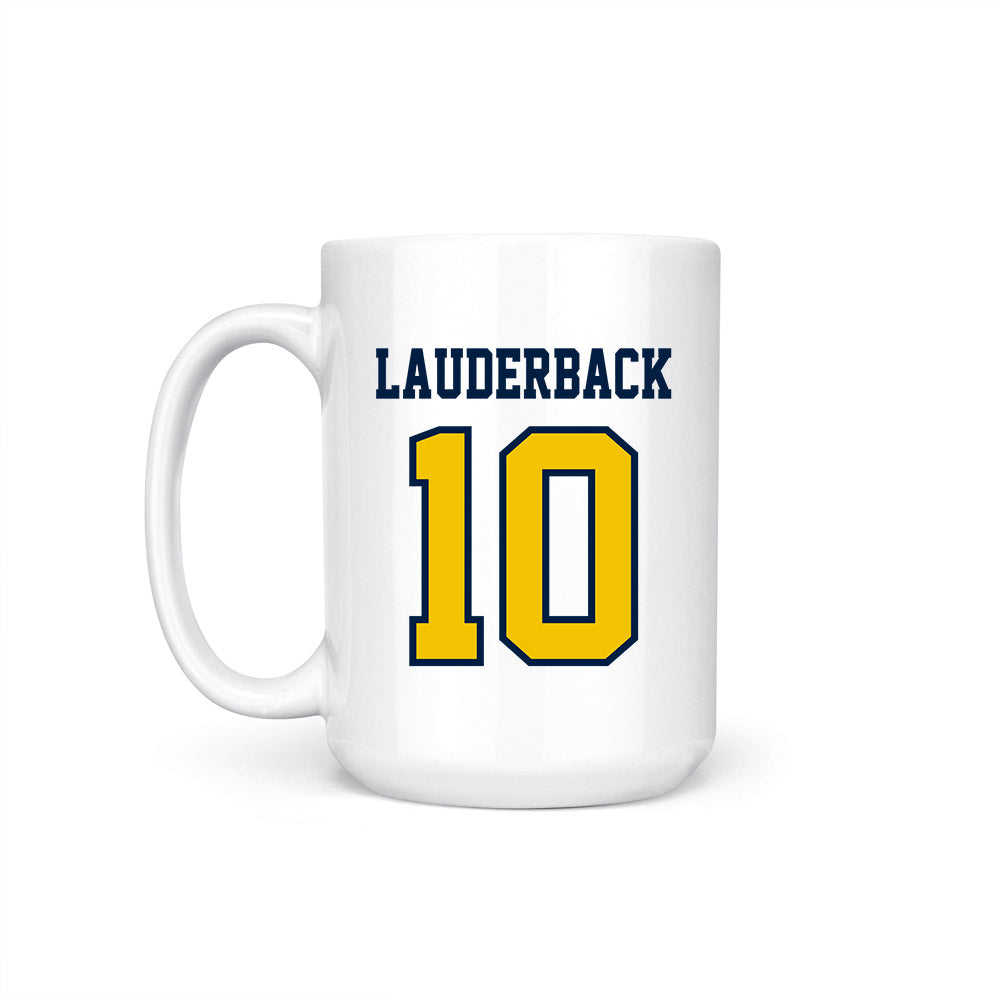 Michigan - NCAA Men's Lacrosse : Nick Lauderback - Coffee Mug-1