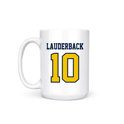Michigan - NCAA Men's Lacrosse : Nick Lauderback - Coffee Mug-1