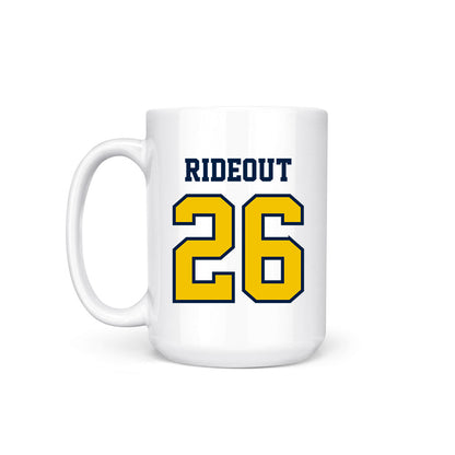 Michigan - NCAA Men's Lacrosse : Jack Rideout - Coffee Mug-1
