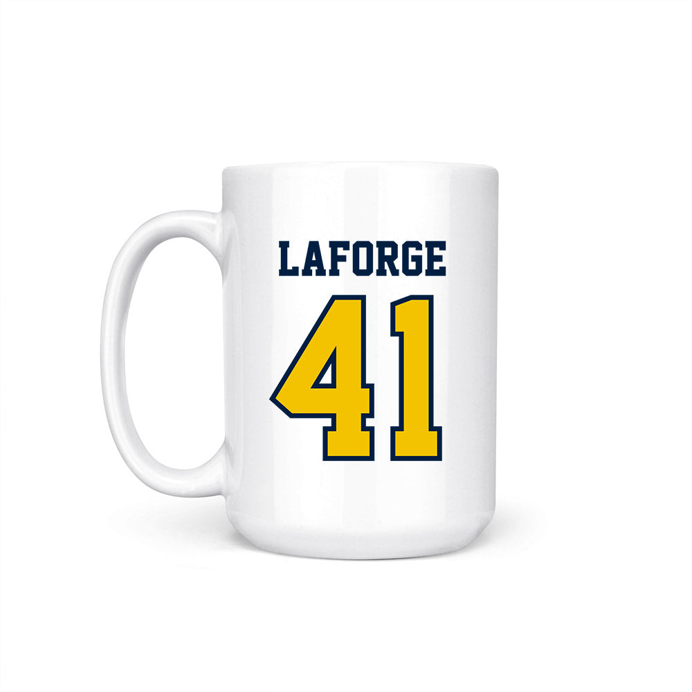 Michigan - NCAA Men's Lacrosse : Lucas Laforge - Coffee Mug-1