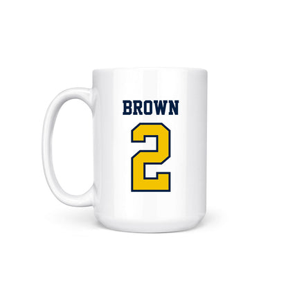 Michigan - NCAA Women's Basketball : Macy Brown - Coffee Mug-1