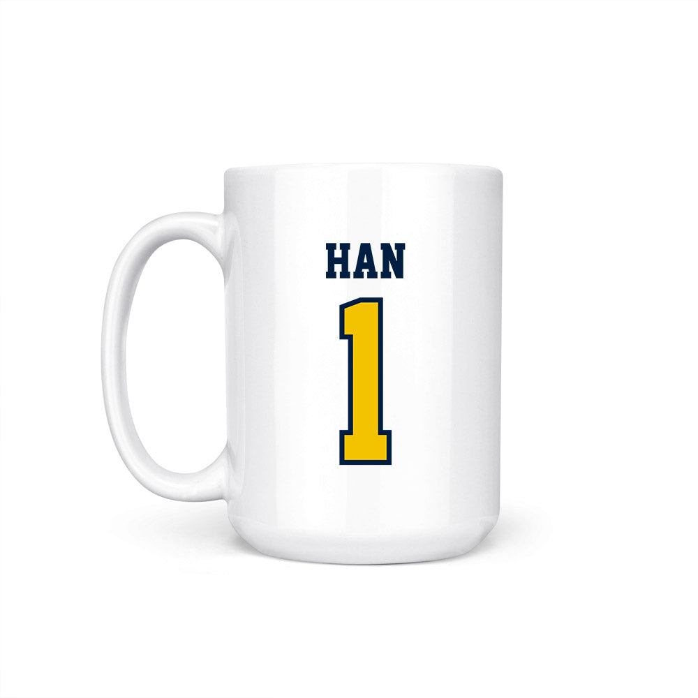 Michigan - NCAA Men's Lacrosse : Matt Han - Coffee Mug-1