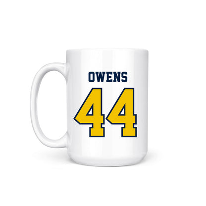 Michigan - NCAA Football : Eli Owens - Coffee Mug-1