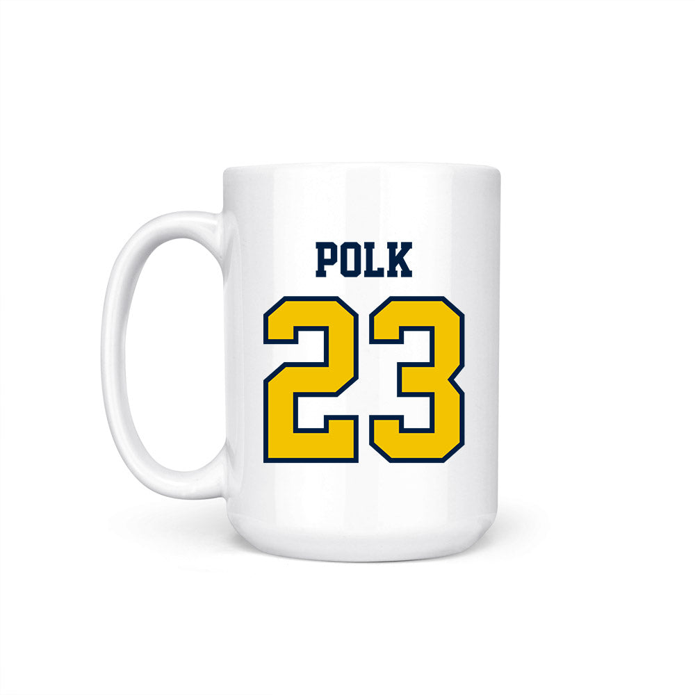 Michigan - NCAA Women's Lacrosse : Haley Polk - Coffee Mug-1