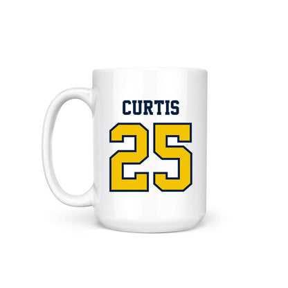 Michigan - NCAA Football : Mason Curtis - Coffee Mug-1