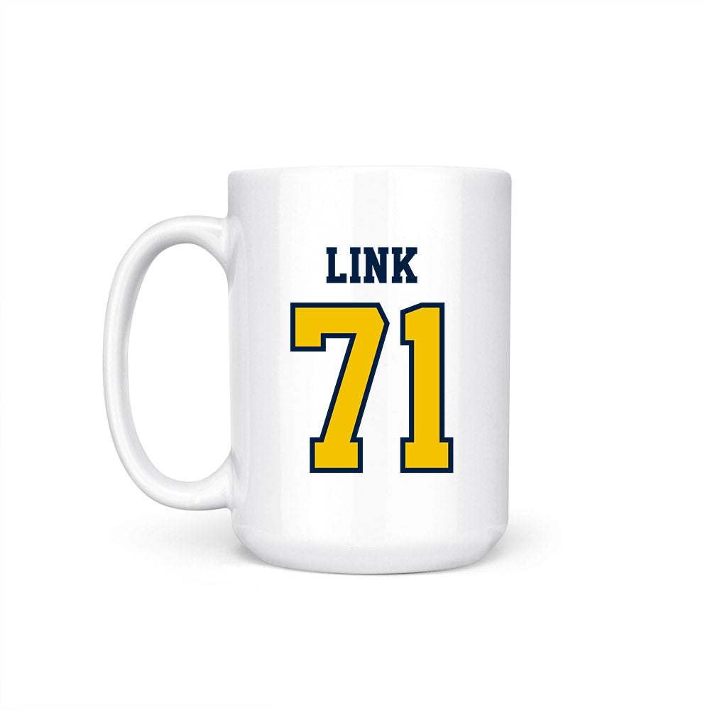 Michigan - NCAA Football : Evan Link - Coffee Mug-1