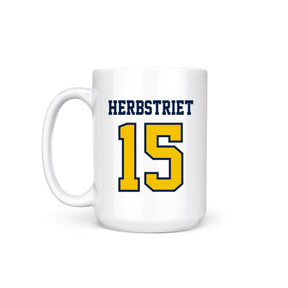 Michigan - NCAA Football : Chase Herbstriet - Coffee Mug-1