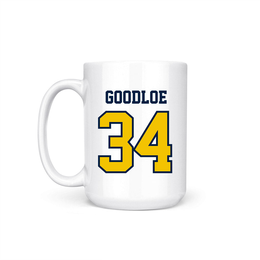 Michigan - NCAA Men's Lacrosse : Cameron Goodloe - Coffee Mug-1