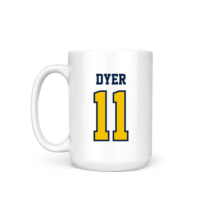 Michigan - NCAA Women's Lacrosse : Kaylee Dyer - Coffee Mug-1