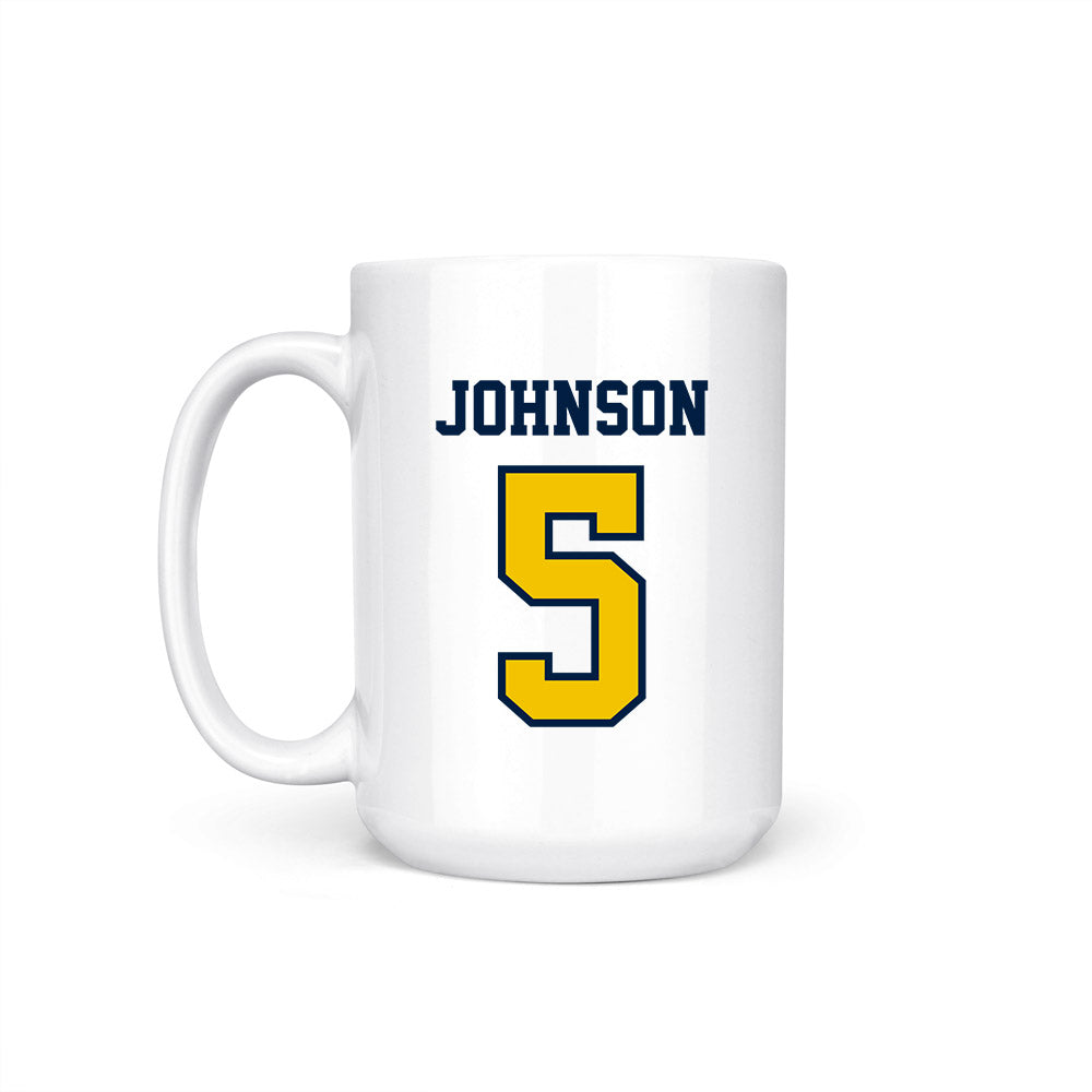 Michigan - NCAA Women's Volleyball : Lydia Johnson - Coffee Mug-1