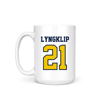 Michigan - NCAA Men's Lacrosse : Ryan Lyngklip - Coffee Mug-1