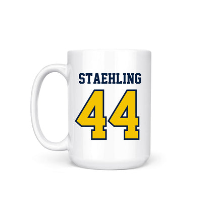 Michigan - NCAA Football : Nathaniel Staehling - Coffee Mug-1