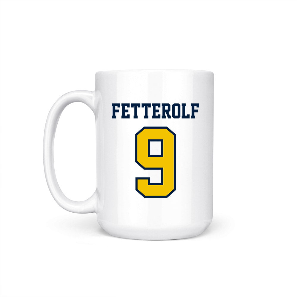 Michigan - NCAA Women's Lacrosse : Jane Fetterolf - Coffee Mug-1