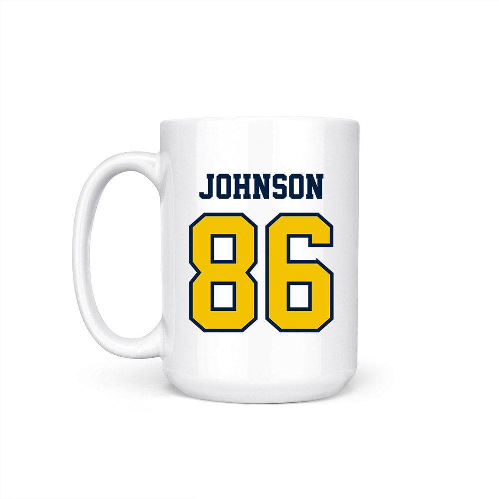 Michigan - NCAA Football : Travis Johnson - Coffee Mug-1