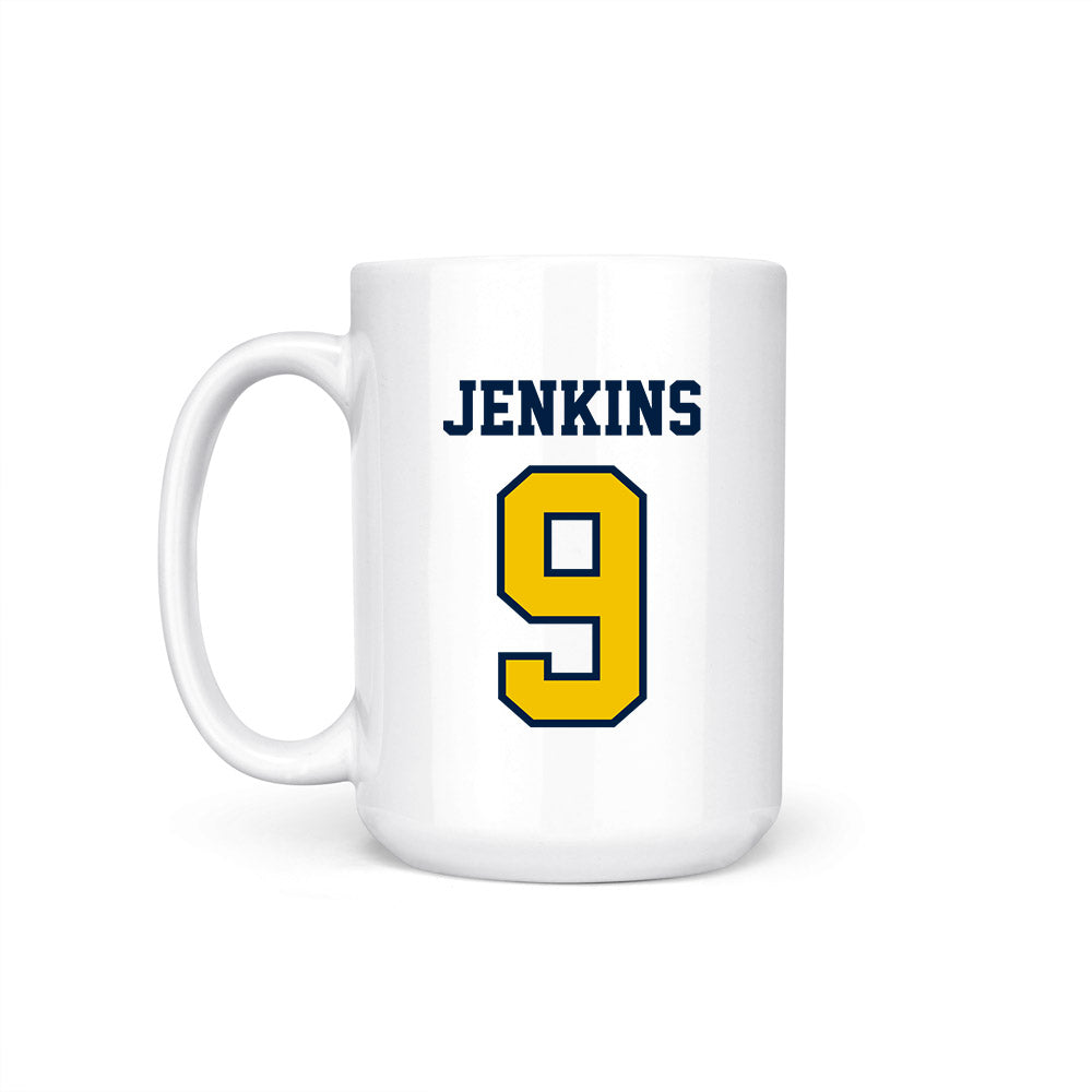 Michigan - NCAA Men's Lacrosse : Jack Jenkins - Coffee Mug-1