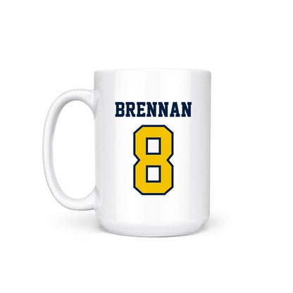 Michigan - NCAA Women's Soccer : Taylor Brennan - Coffee Mug-1