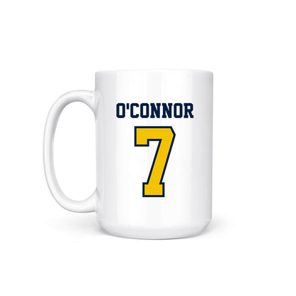 Michigan - NCAA Men's Lacrosse : Will O'Connor - Coffee Mug-1