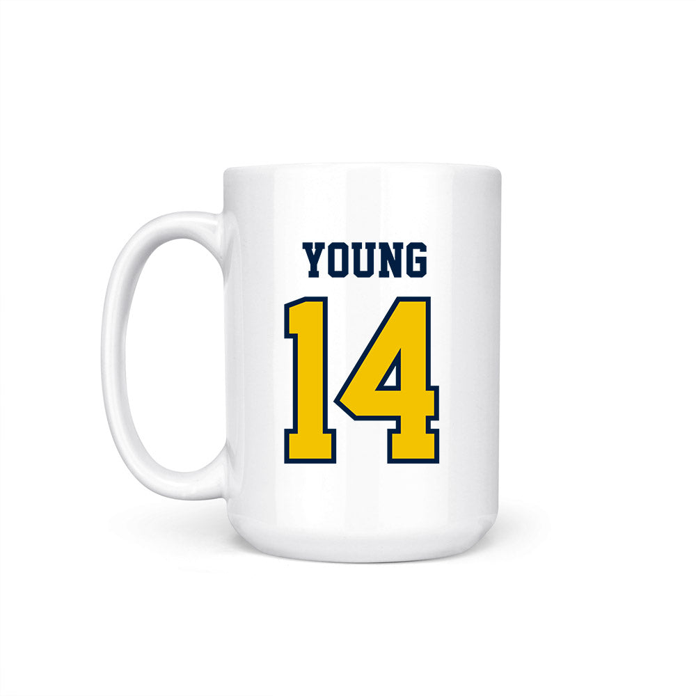 Michigan - NCAA Football : Jordan Young - Coffee Mug-1