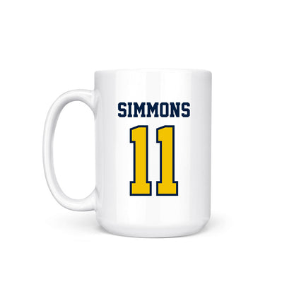 Michigan - NCAA Women's Volleyball : Amalia Simmons - Coffee Mug-1