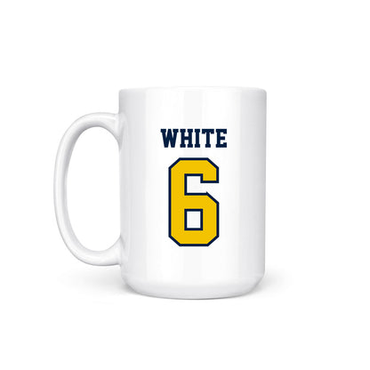 Michigan - NCAA Women's Volleyball : Ellie White - Coffee Mug-1