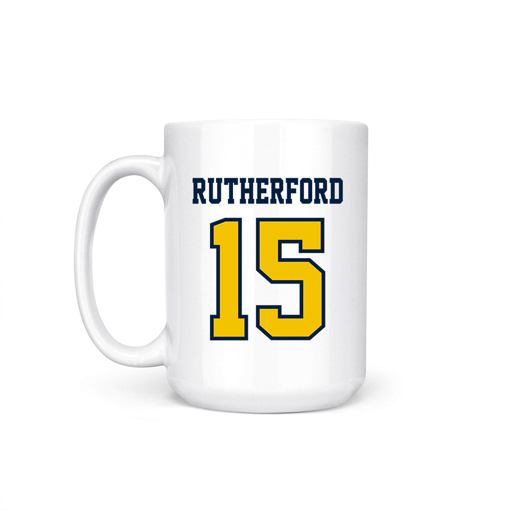 Michigan - NCAA Women's Lacrosse : Maya Rutherford - Coffee Mug-1