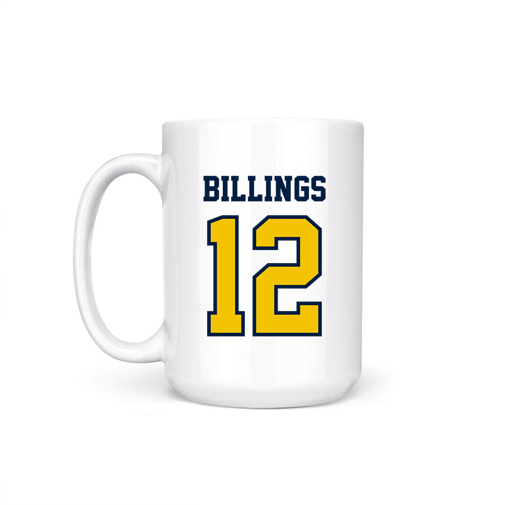 Michigan - NCAA Men's Lacrosse : Pace Billings - Coffee Mug-1