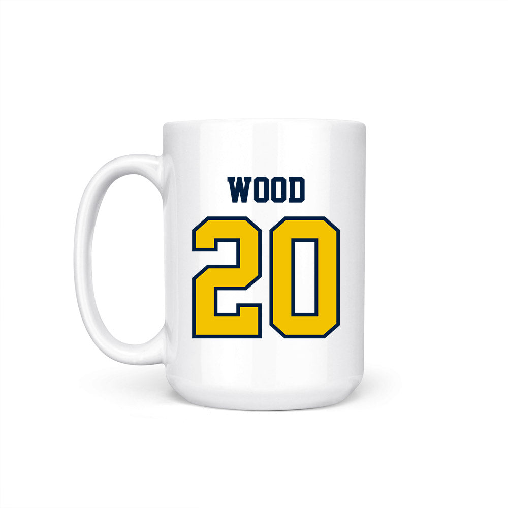 Michigan - NCAA Men's Soccer : Ethan Wood - Coffee Mug-1