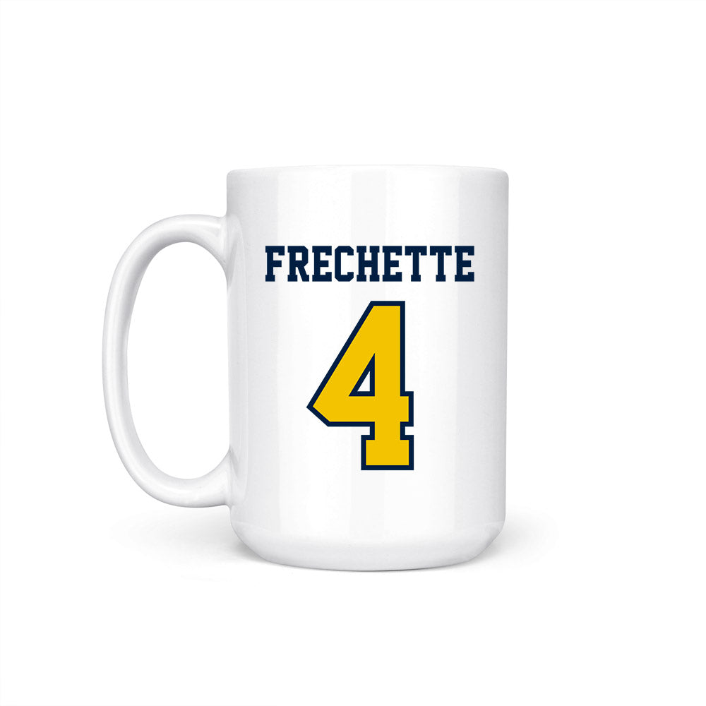 Michigan - NCAA Men's Lacrosse : Michael Frechette - Coffee Mug-1