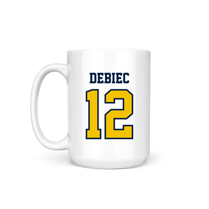 Michigan - NCAA Baseball : Max Debiec - Coffee Mug-1