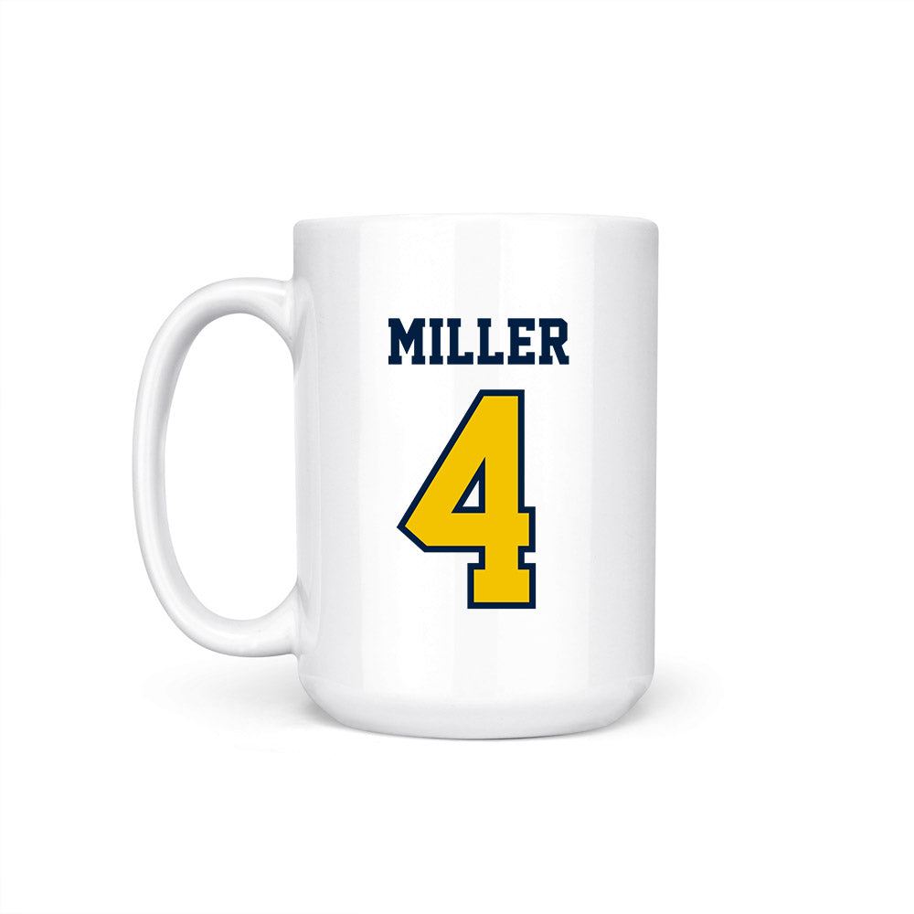 Michigan - NCAA Men's Soccer : Nolan Miller - Coffee Mug-1