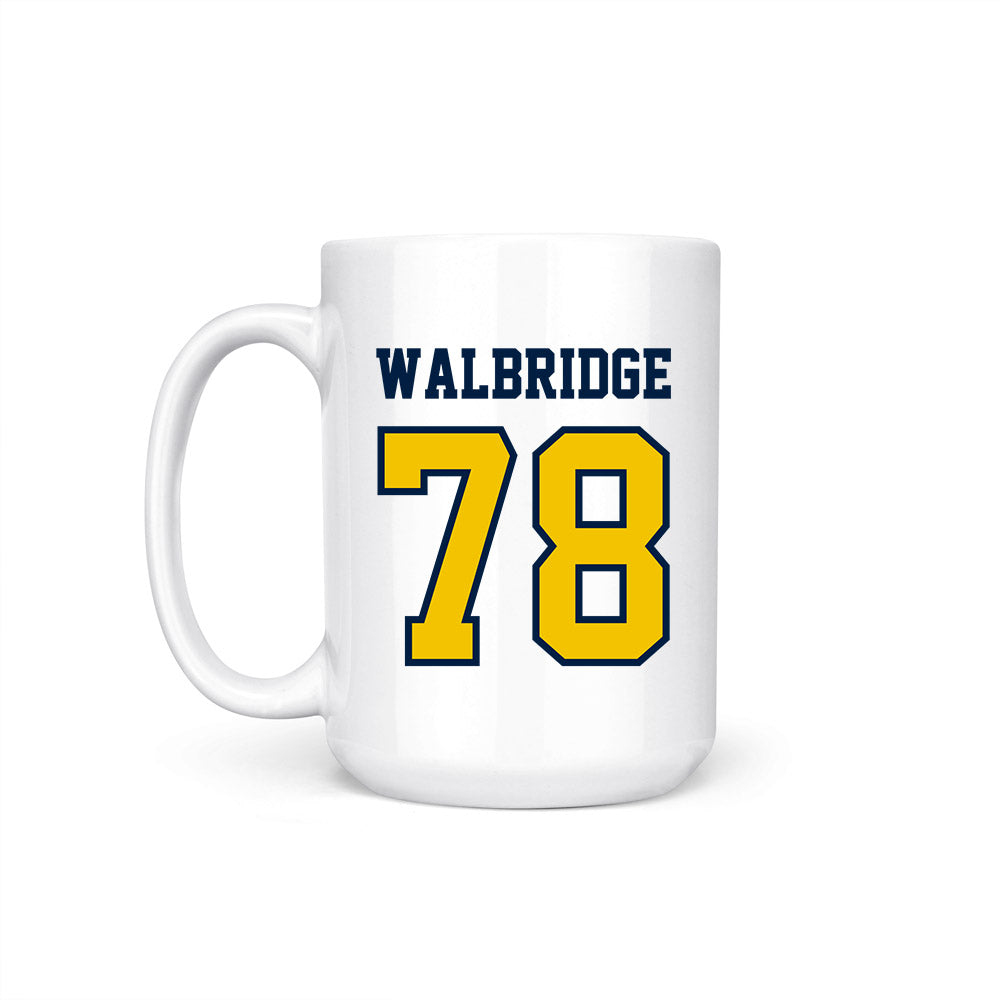 Michigan - NCAA Football : Marky Walbridge - Coffee Mug-1