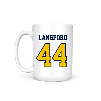 Michigan - NCAA Softball : Indiana Langford - Coffee Mug-1