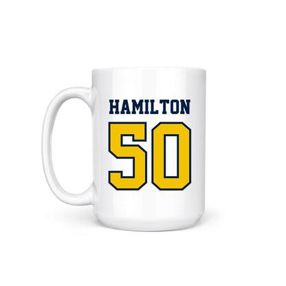 Michigan - NCAA Football : Luke Hamilton - Coffee Mug-1