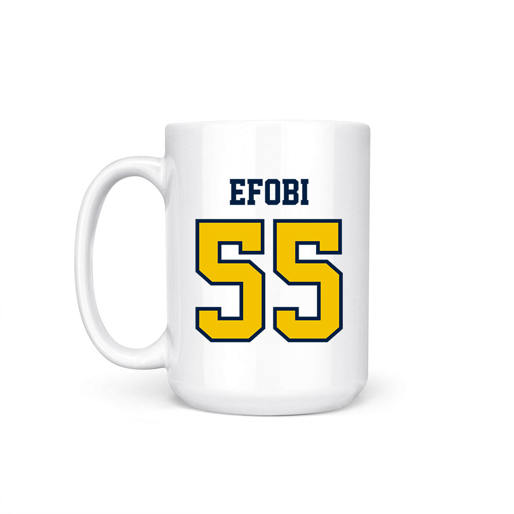 Michigan - NCAA Football : Nathan Efobi - Coffee Mug-1